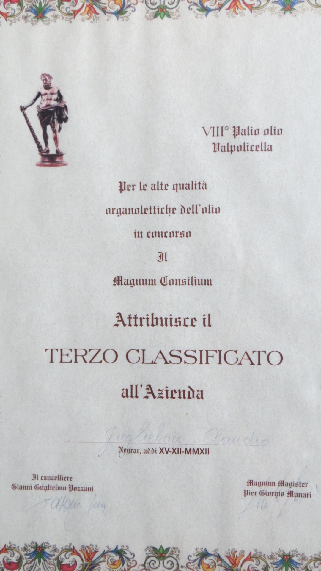 VIII Palio della Valpolicella